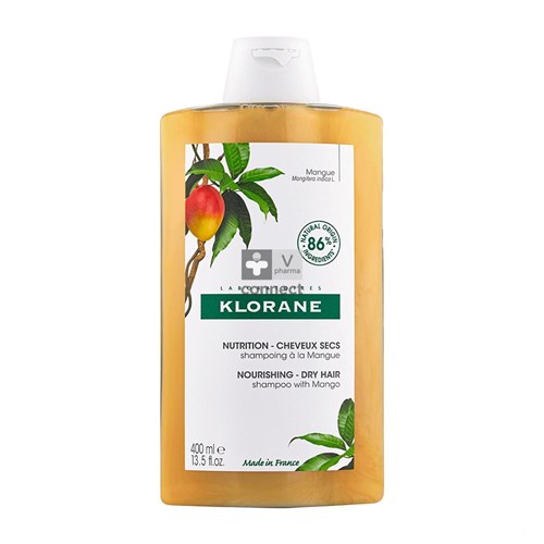 Klorane Capil. Sh Mango 400ml Nf