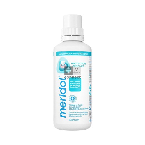 Meridol Tandvleesbescherming Mondspoeling 400ml Nf