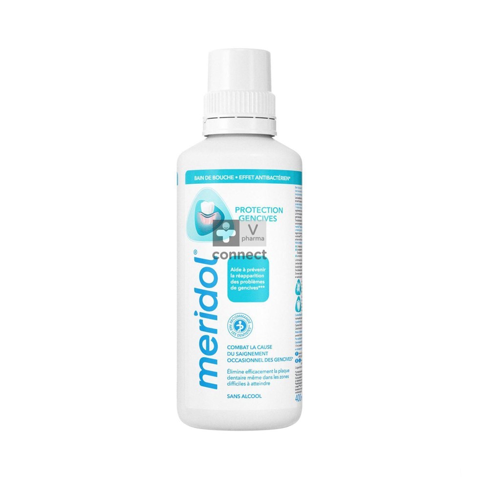 Meridol Tandvleesbescherming Mondspoeling 400ml Nf