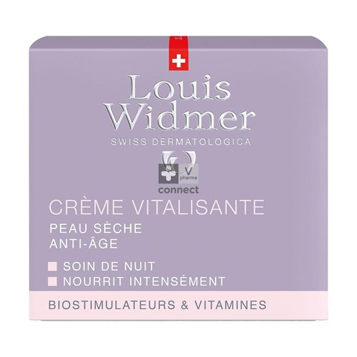 Widmer Crème Vitalisante Anti Age Avec Parfum 50 ml