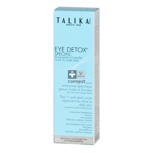 Talika Eye Detox Specific P. Mat Fonc. Roller 15ml