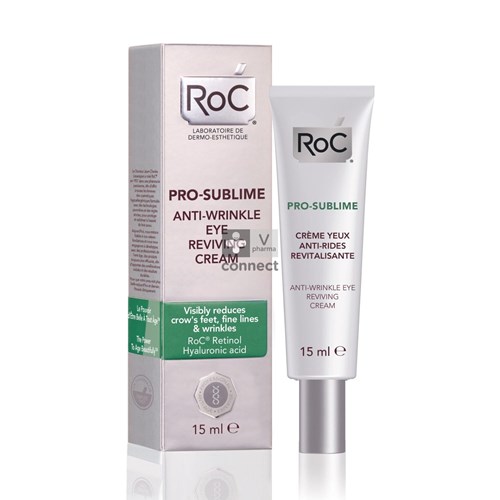 Roc Pro-Sublime Crème Yeux Anti-Rides Revitalisante 15 ml
