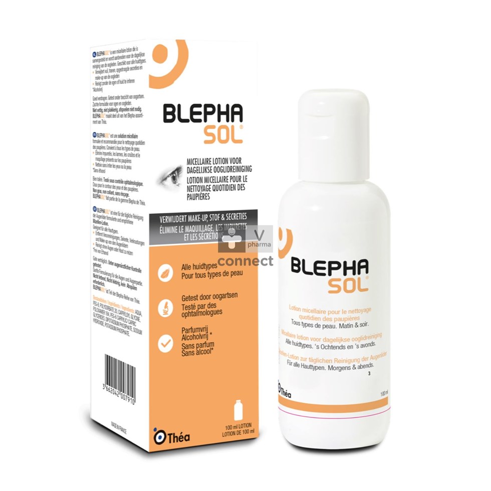 Blephasol Lotion Nettoyante Paupieres 100 ml