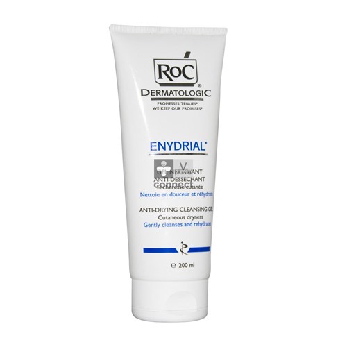 Roc Dermato Enydrial Gel Nettoyant/Moussant 200 ml
