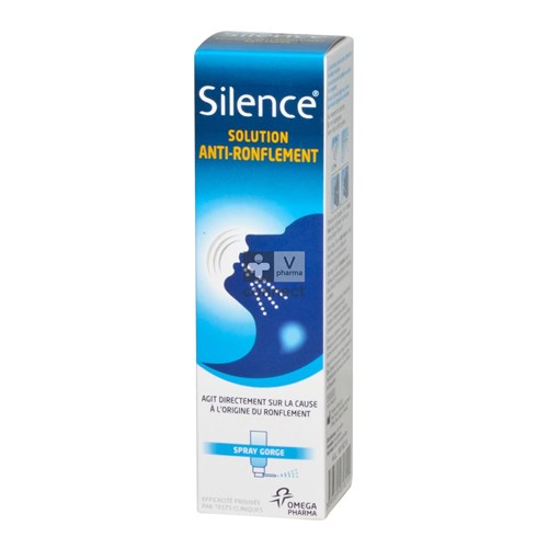 Silence Anti Snoring Spray Nf 50ml Verv.2340503