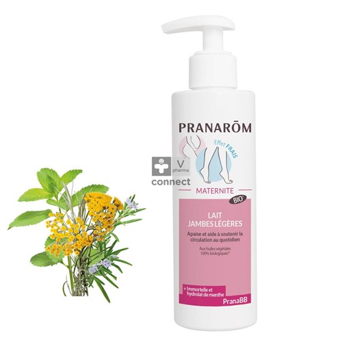 Pranarom Pranabb Maternite Lait Jambes Légères 200 ml