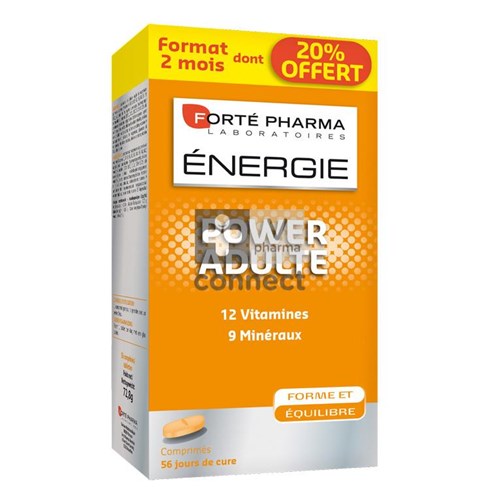 Forte Pharma Energie Power Adulte 56 Comprimés
