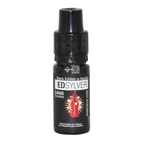 Edsylver E-liquide Z/nicotine Explosive Cola 10ml