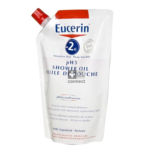 Eucerin Ph5 Douche Olie Navulling 400ml -2€