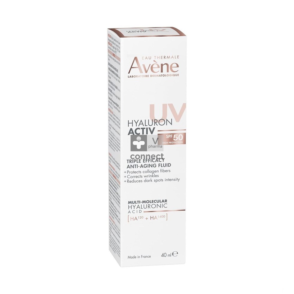 Avene Hyaluron Activ B3 Uv Spf50 Fluide 40 ml
