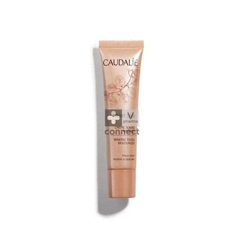 Caudalie Teint Divin Crème Teintée Minérale Peaux Mates 30 ml