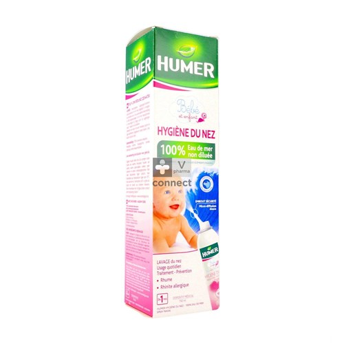 Urgo Humer Hygiène Nez Enfant Spray Isotonique 150 ml