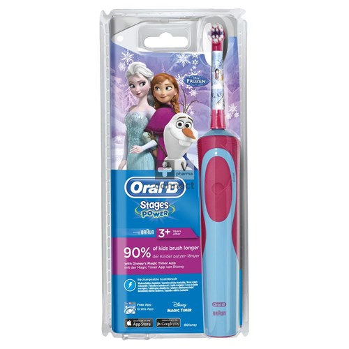 Oral B Brosse à Dents Electrique Enfants Stages Reine des Neiges