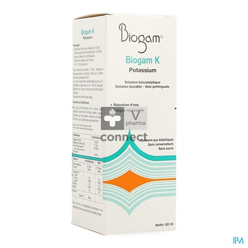 Biogam K Gouttes 60 ml