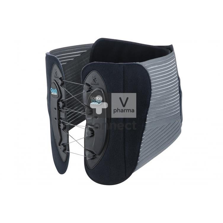 Lombastab Ceinture Lombaire H 26 cm Gris Taille 1