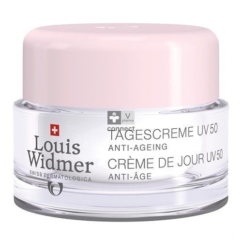 Widmer Crème Jour Uv50 Parfumée 50 ml