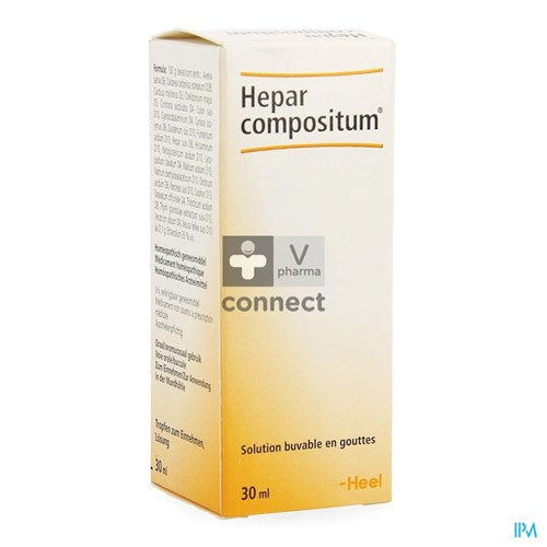 Hepar Compositum Drinkbare Opl Gutt 30ml