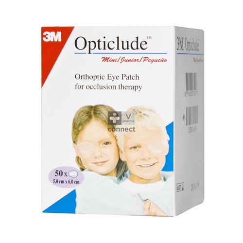 Opticlude Junior Eye Patch 5cmx6cm 50 Pieces