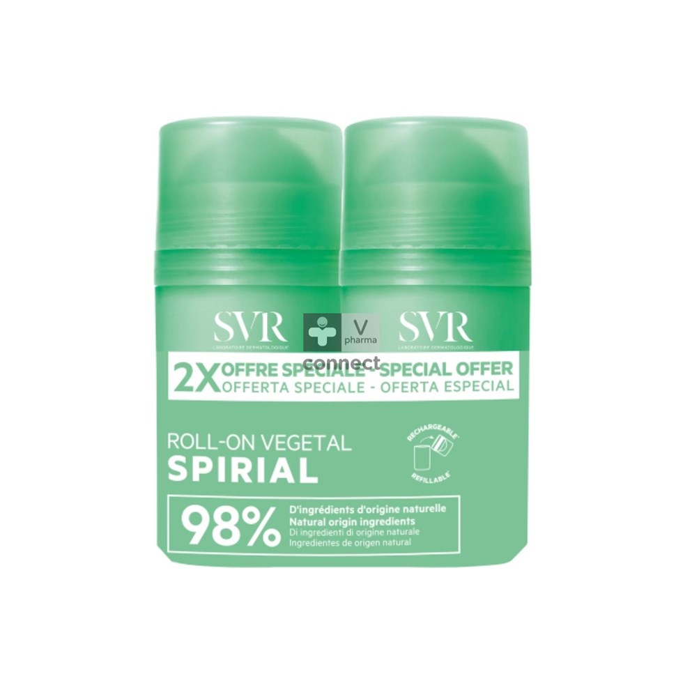 Svr Spirial Duo Roll-on Vegetal 50ml Nf