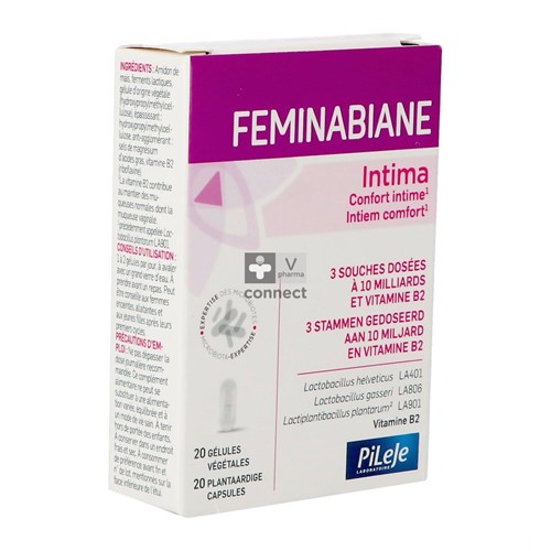 Pileje Feminabiane Intima 20 Capsules