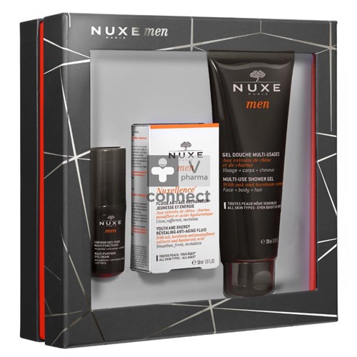 Nuxe Men Koffertje Kerst A/aging 3 Prod