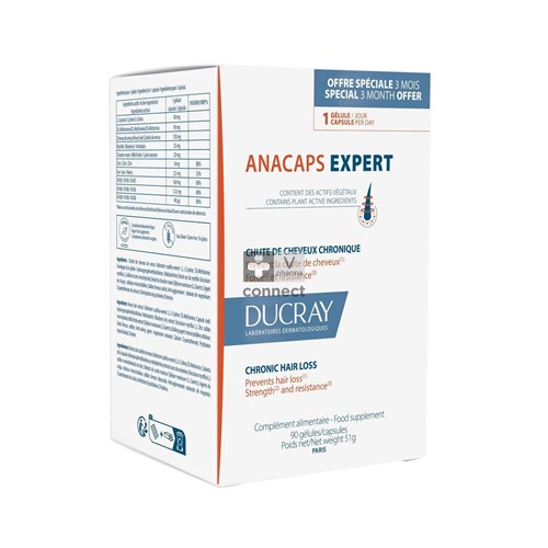 Ducray Anacaps Expert 90 Capsules