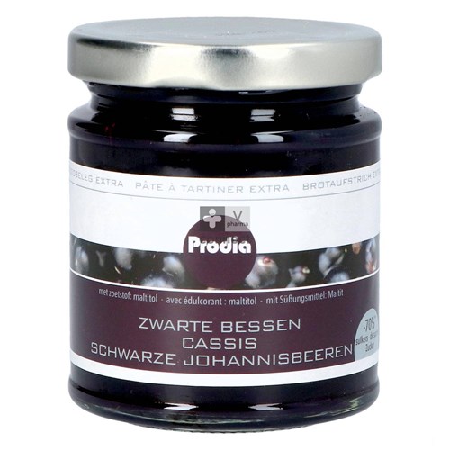 Prodia Confiture Extra Cassis 215 g