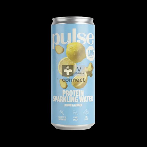 Pulse Protein Eau Pétillante Citron-Gingembre 330 ml