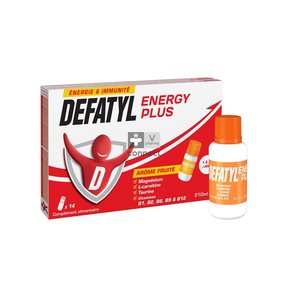 Defatyl Energy Plus 14 Flacons
