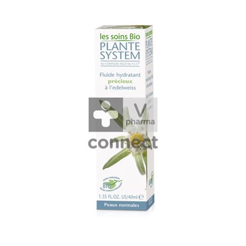 Plante System Fluide Hydratant Précieux Edelweiss 40 ml