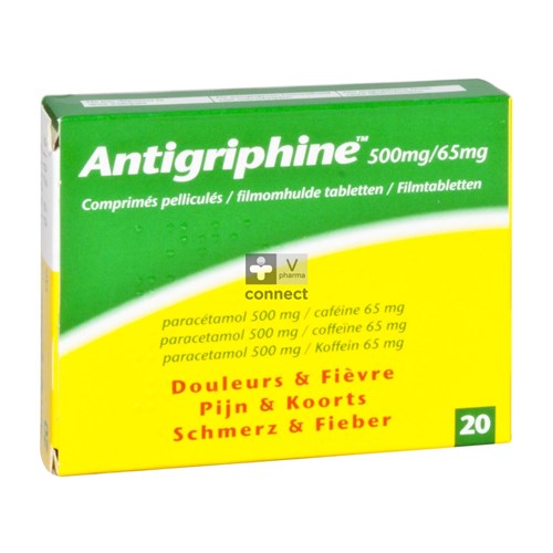 Antigriphine 20 Comprimes