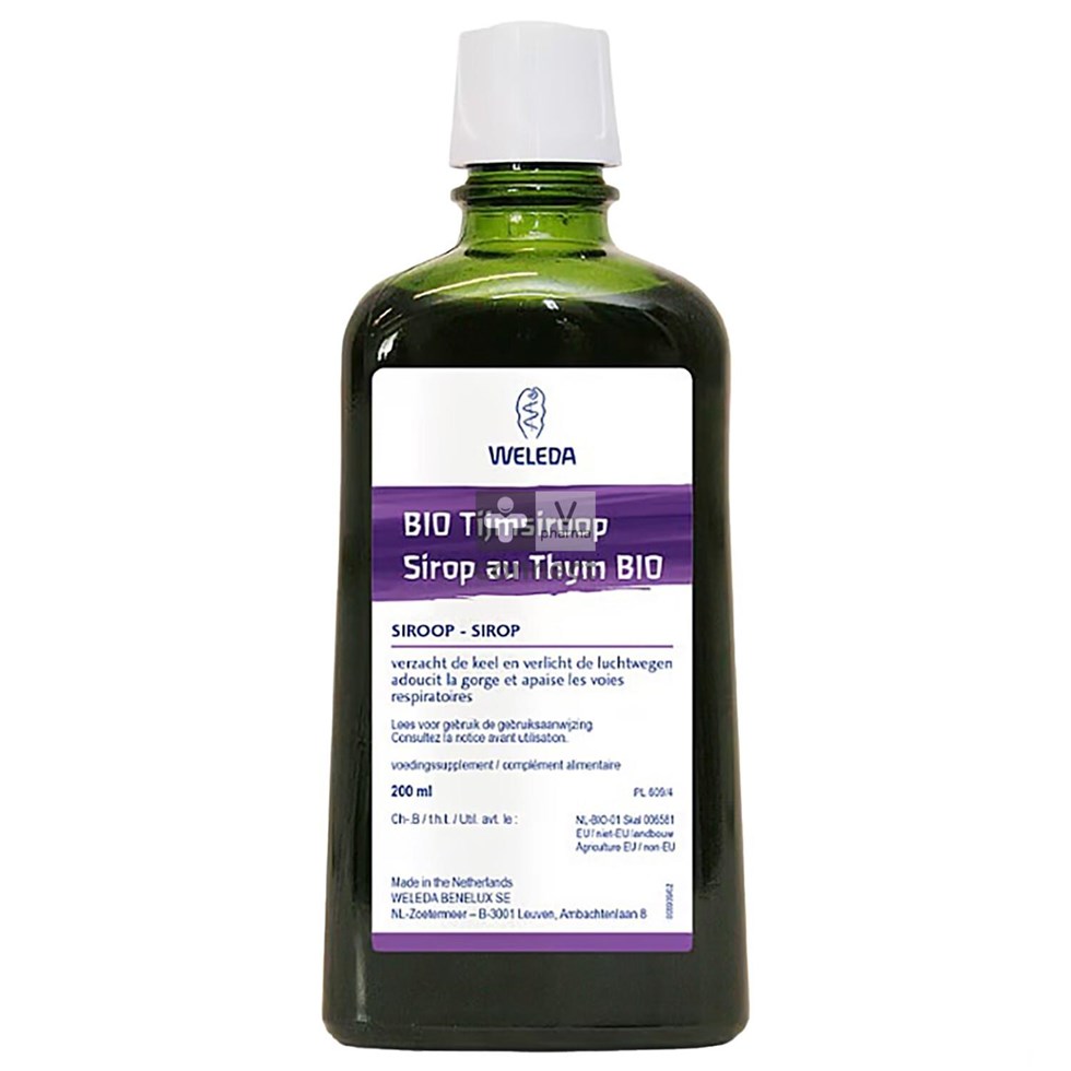 Weleda Tijmsiroop Bio 200 ml