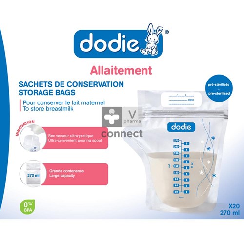 Dodie Sachets Conservation 20 Pièces