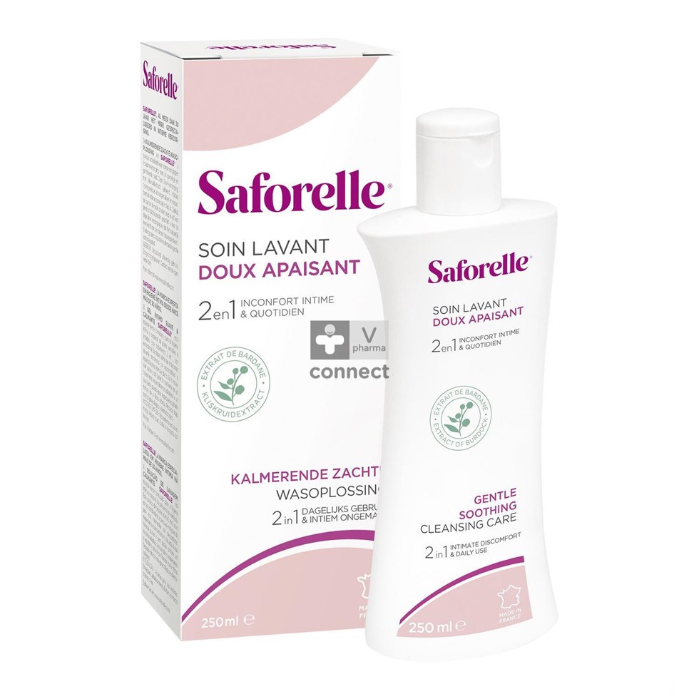 Saforelle Soin Lavant Doux 250 ml Promo -20%