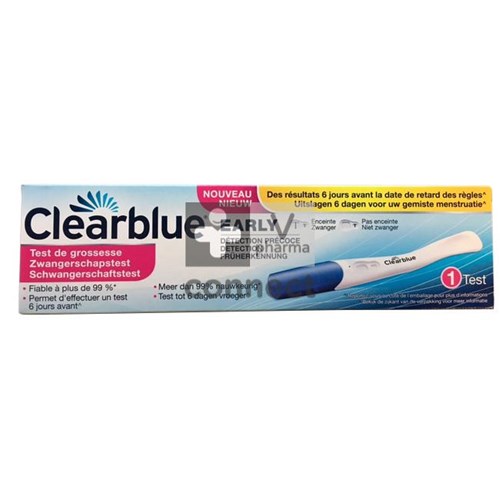 Clearblue Early Test de Grossesse