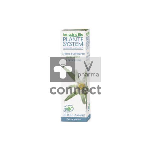 Plante System Crème Hydratante Précieuse Edelweiss 40 ml