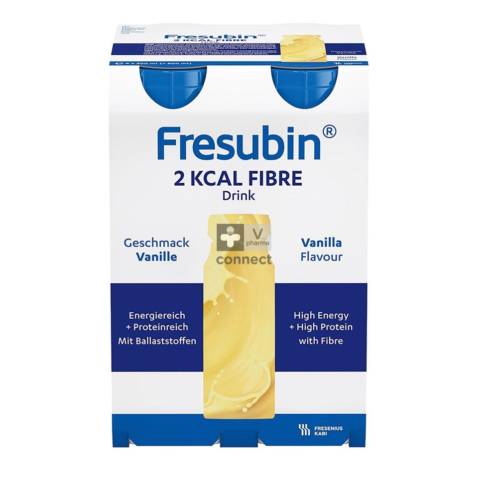 Fresubin 2 Kcal Fibre Drink 200ml Vanille