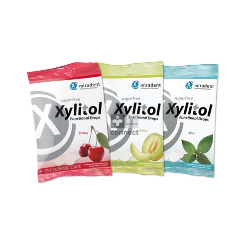 Miradent Xylitol Drops 26 Pastilles à Sucer Cerise