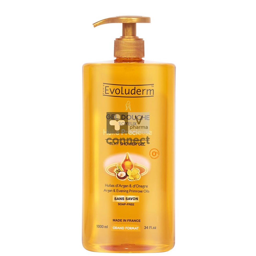 Evoluderm Huile Précieuse Douchegel 1 l