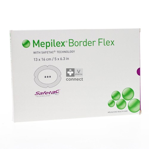 Mepilex Border Flex Verb 13x16cm 5 283300