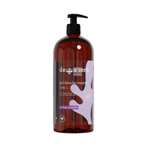 Marque Verte Dermasens Gel Douche Surgras 3en1 Violette 1L