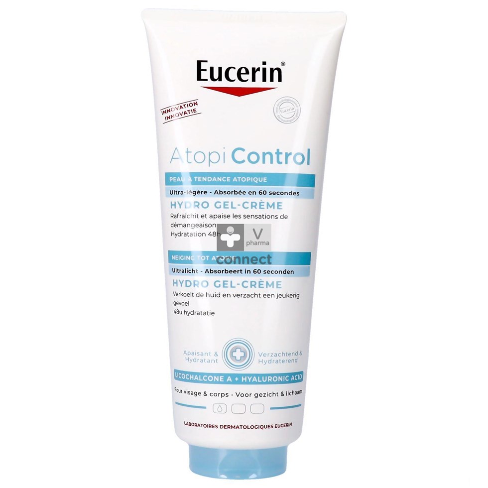 Eucerin Atopicontrol Hydro Gel Creme Tube 400Ml