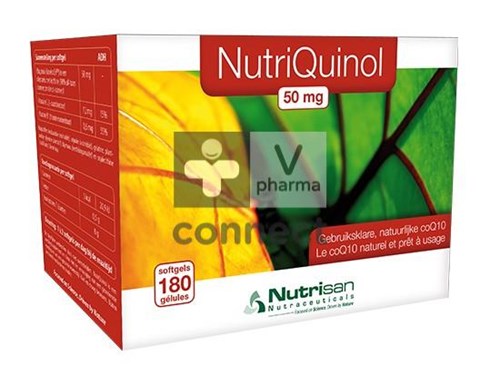 Nutriquinol 50mg Nf Softgels 180 Nutrisan