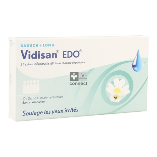 Vidisan Edo Oogdruppels 10 Ud