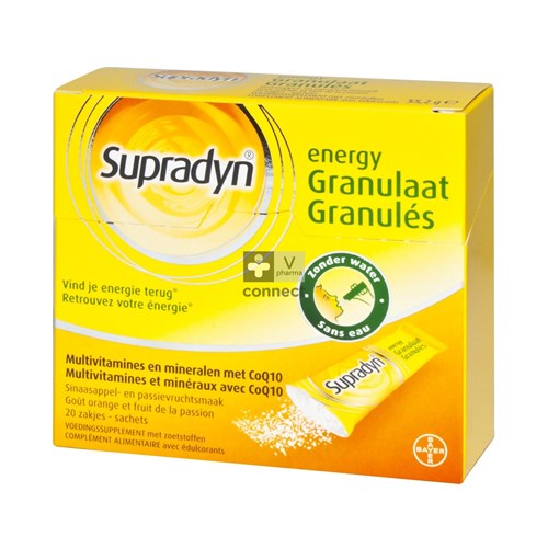 Supradyn Energy Granules 20 Sachets
