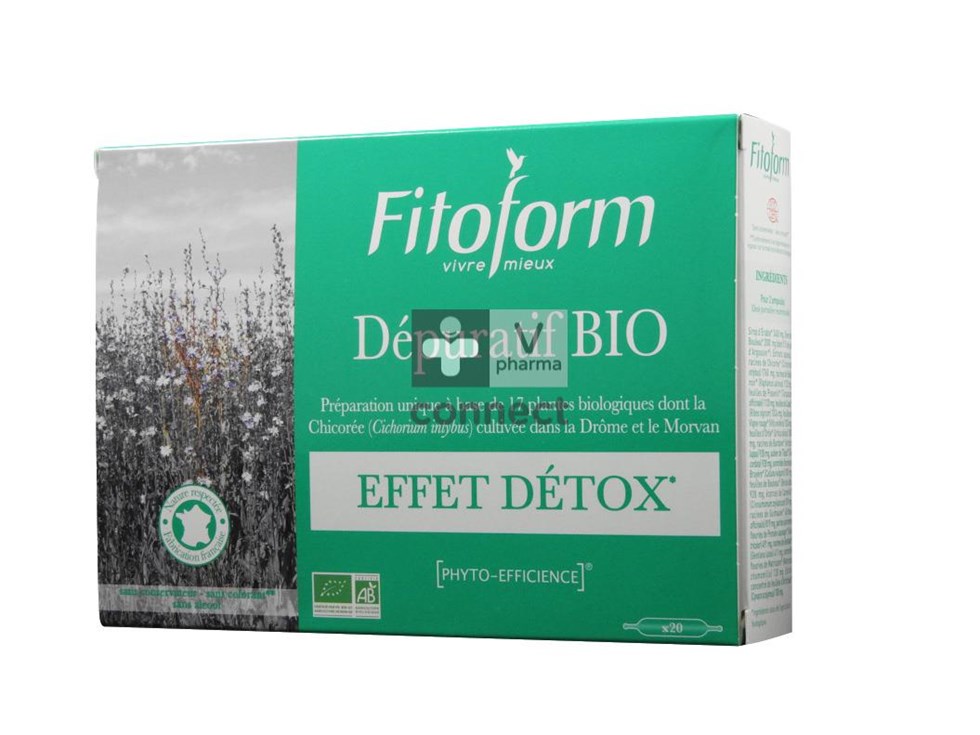 Fitoform Depuratif 10 ml 20 Ampoules