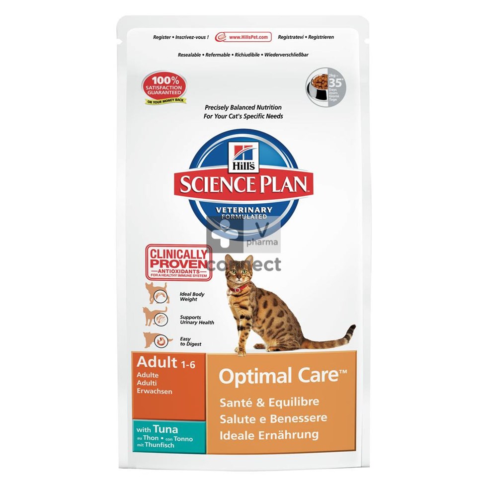 Hills Sc.plan Feline Adult Tuna 2kg 8738u
