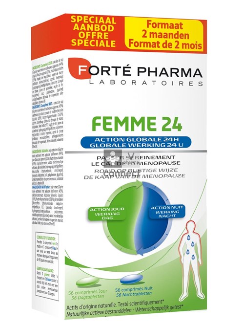 Forte Pharma Femme 24 Action Globale 112 Comprimes