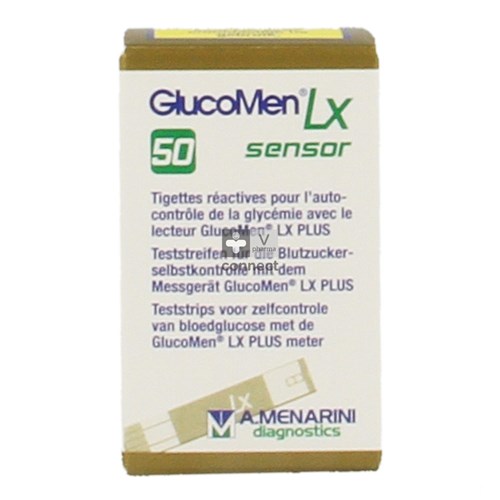 Glucomen LX Sensor 50 teststrips Ref. 39553