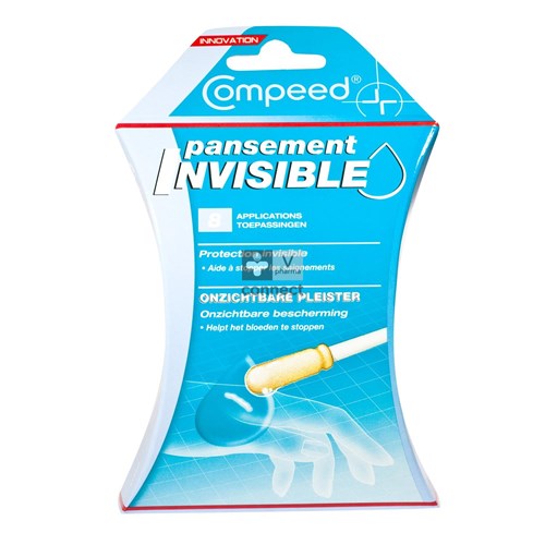 Compeed Tigettes Formant Pansement Invisible Liquide  8 Pieces